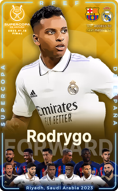 2022-23 SuperCup Of Real Madrid Rodrygo