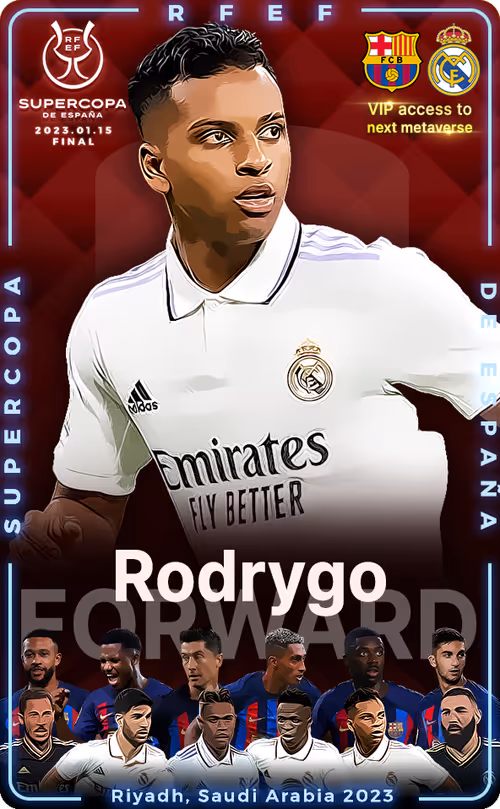 2022-23 SuperCup Of Real Madrid Rodrygo