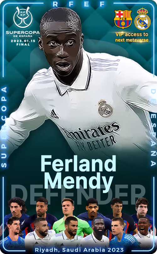 2022-23 SuperCup Of Real Madrid Ferland Mendy