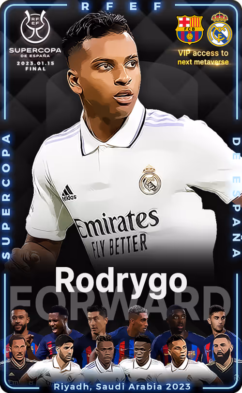 2022-23 SuperCup Of Real Madrid Rodrygo
