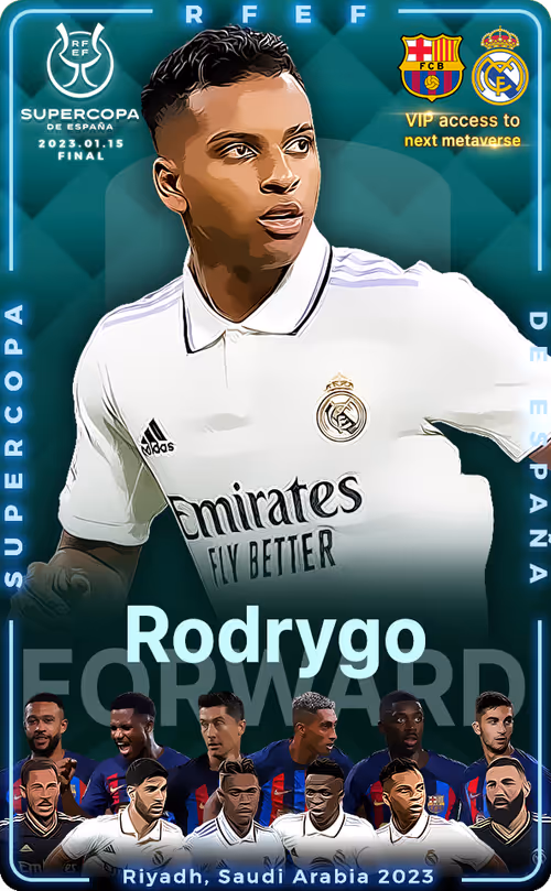 2022-23 SuperCup Of Real Madrid Rodrygo