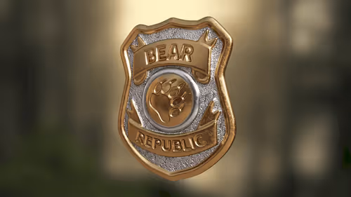 Bear Republic Membership Badge #10