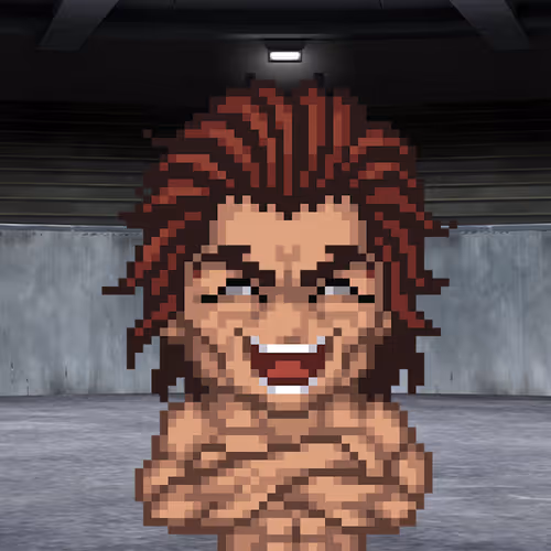 NFT OCS Collection #411 BAKI HANMA