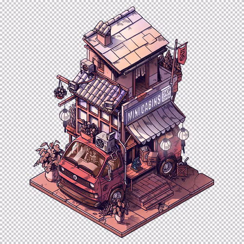 Curious Cabins Caravan