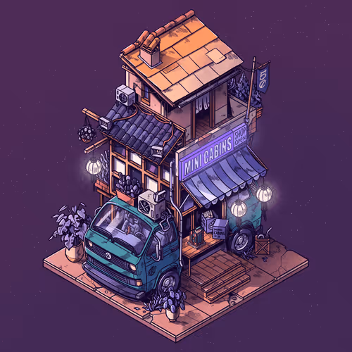 Curious Cabins Caravan