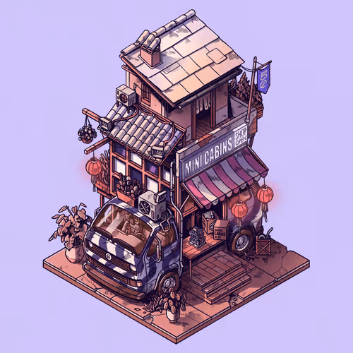 Curious Cabins Caravan