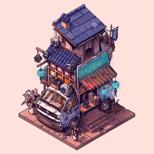 Curious Cabins Caravan