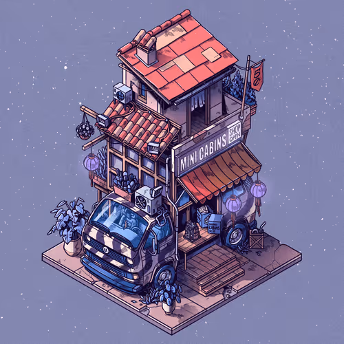 Curious Cabins Caravan