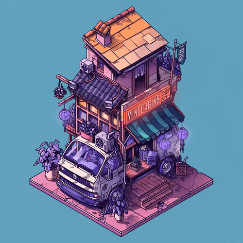Curious Cabins Caravan