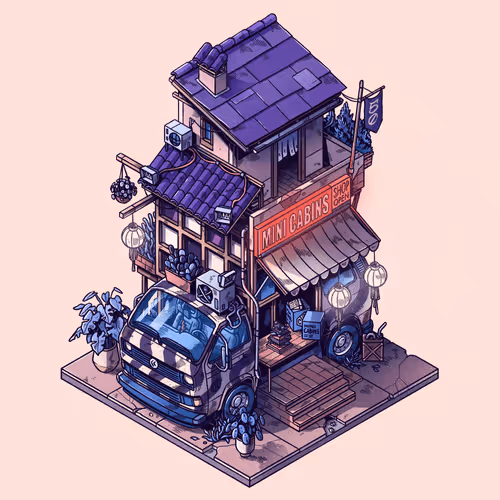 Curious Cabins Caravan