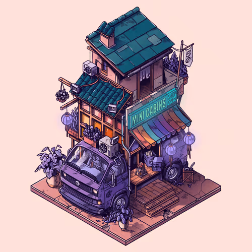 Curious Cabins Caravan