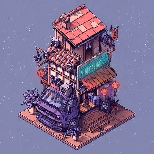 Curious Cabins Caravan