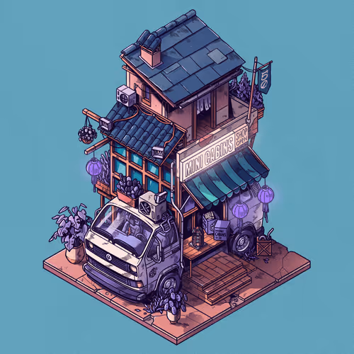 Curious Cabins Caravan