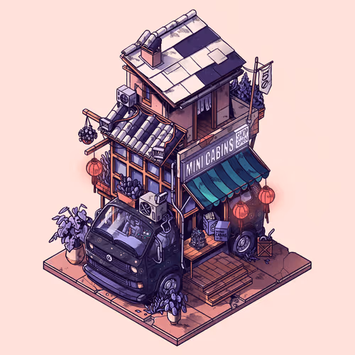 Curious Cabins Caravan
