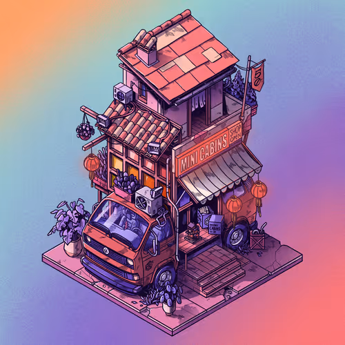 Curious Cabins Caravan
