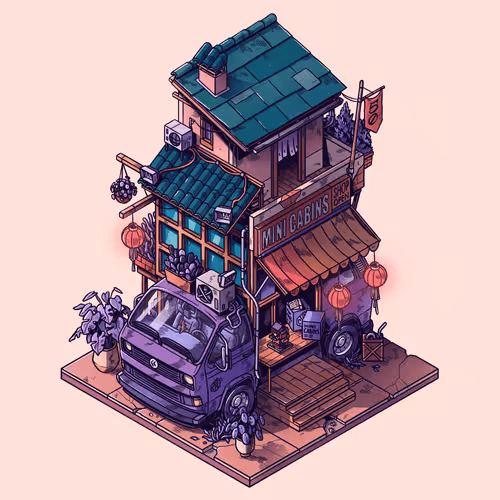 Curious Cabins Caravan