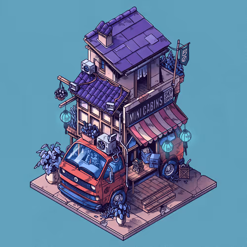 Curious Cabins Caravan