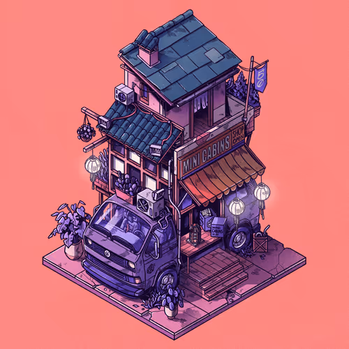 Curious Cabins Caravan