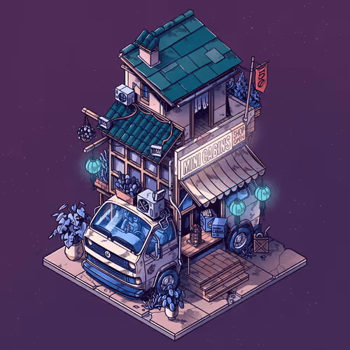 Curious Cabins Caravan