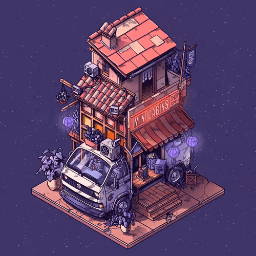 Curious Cabins Caravan