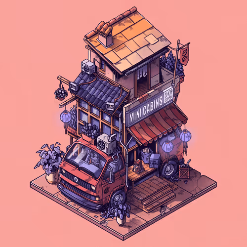 Curious Cabins Caravan