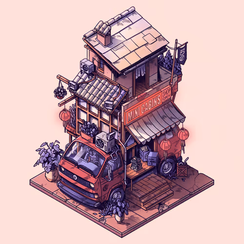 Curious Cabins Caravan