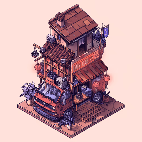 Curious Cabins Caravan