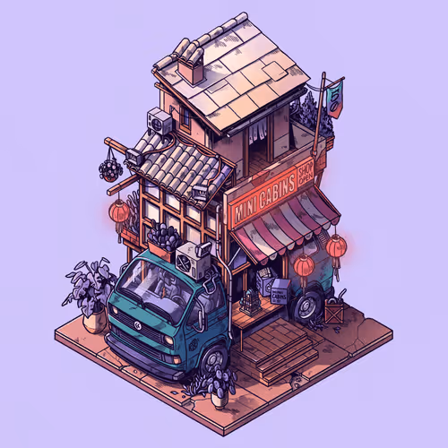 Curious Cabins Caravan