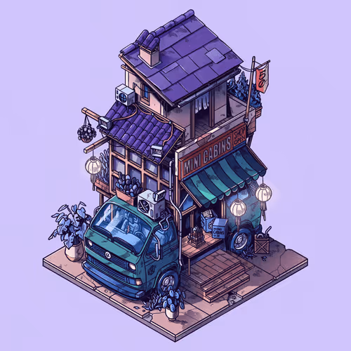 Curious Cabins Caravan