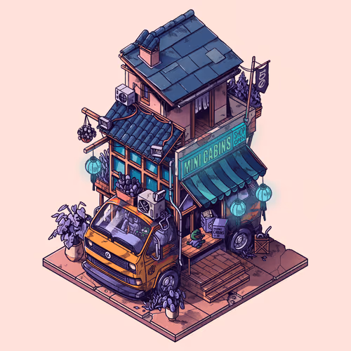 Curious Cabins Caravan