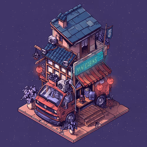 Curious Cabins Caravan