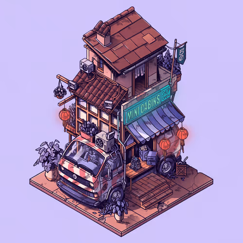 Curious Cabins Caravan