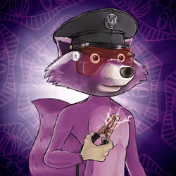 RETRO RACCOONS #93