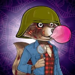 RETRO RACCOONS #321
