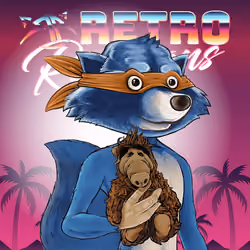 RETRO RACCOONS #338