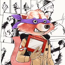 RETRO RACCOONS #654