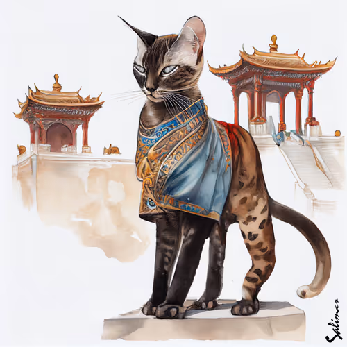 Cats and felines through the ages.