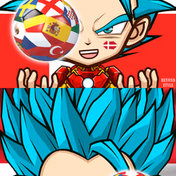 Hero08 Goku Blue Denmark #092