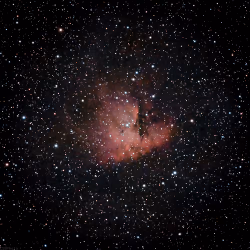 Pac-Man Nebula NGC 281 by Chris Beattie