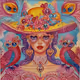 NFT Oil Painting Wonder Birds Peacock
