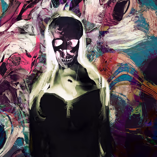 Skull Abstract Legend 