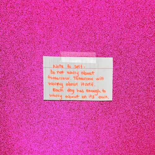 NOTES TO SELF #52