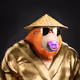 6837