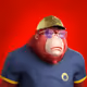 6743