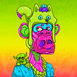 Caked Apes #671