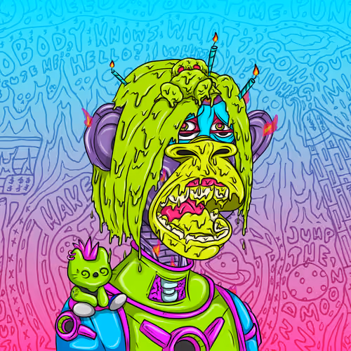Caked Apes #6307