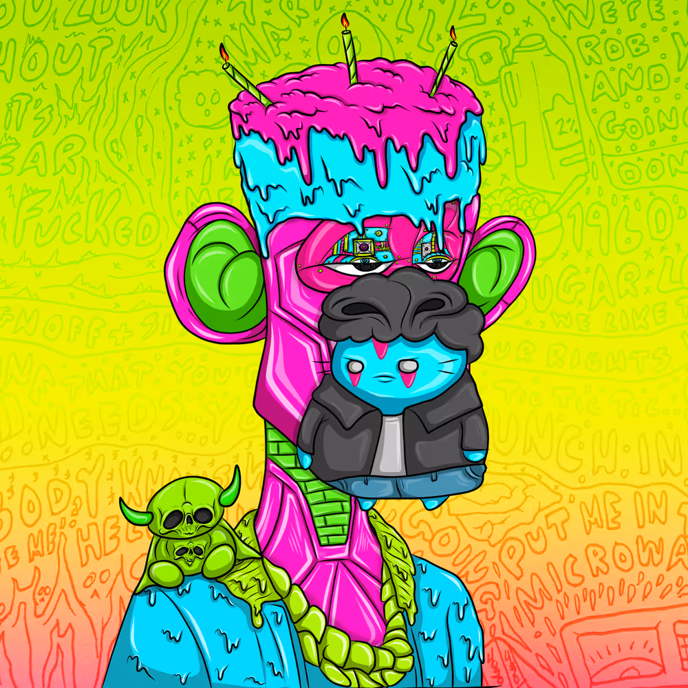 Caked Apes #8870