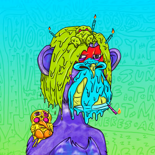 Caked Apes #496