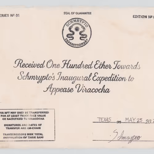 Schmrypto Expeditionary