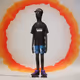 6933